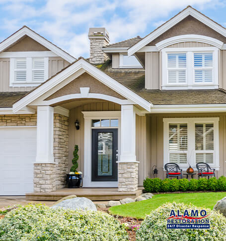 Exterior Home Fully Restored